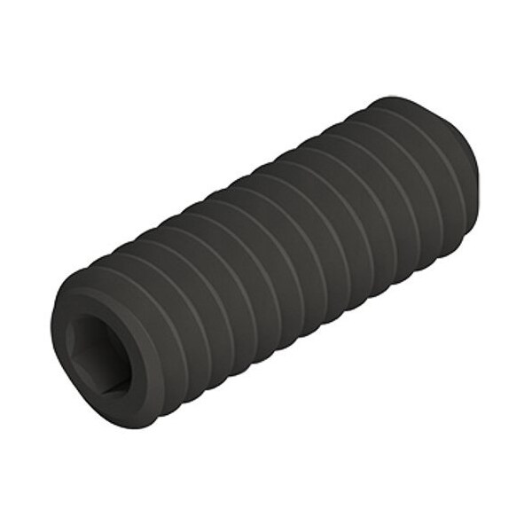 SET SCREW - M4 X .7 X 10mm Cup Point Blk Alloy